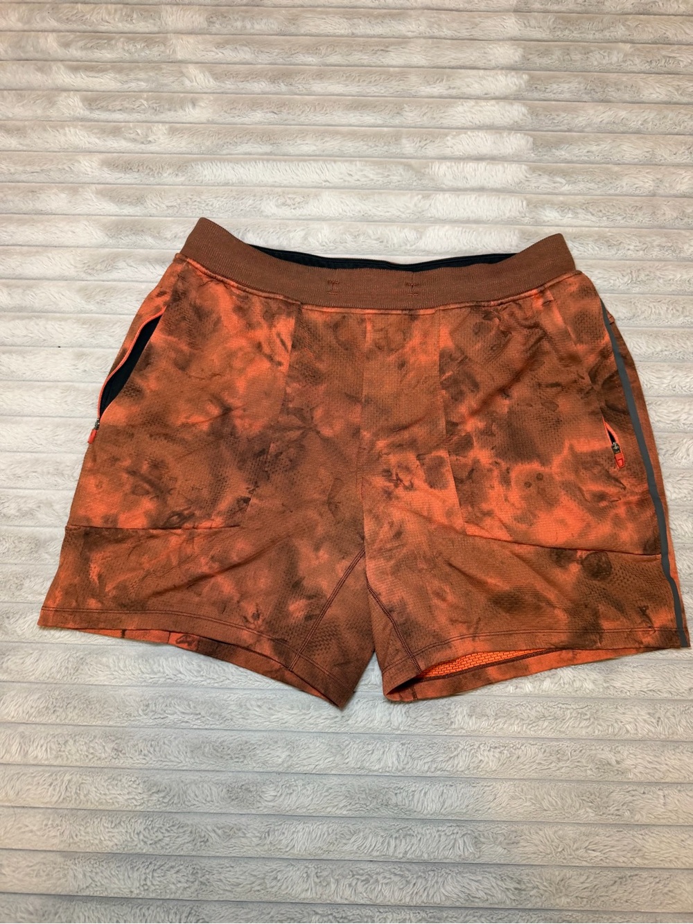 Lululemon Orange Heathered Sweatshirt